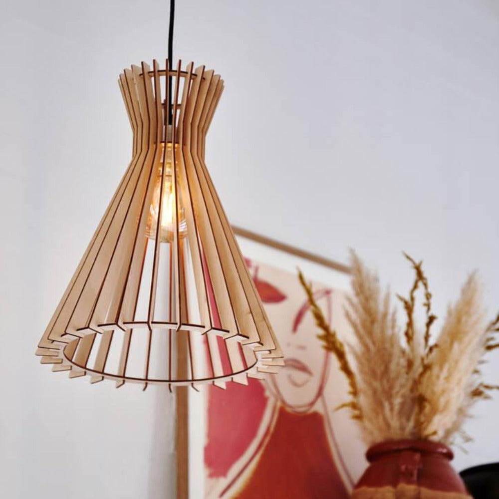 Buy Pendant Lights Australia Groa 1 Light Pendant Natural - 2112453014