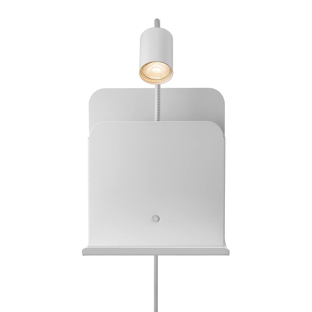 Buy Bedside Reading Lights Australia Roomi 1 Light Wall Light White - 2112551001