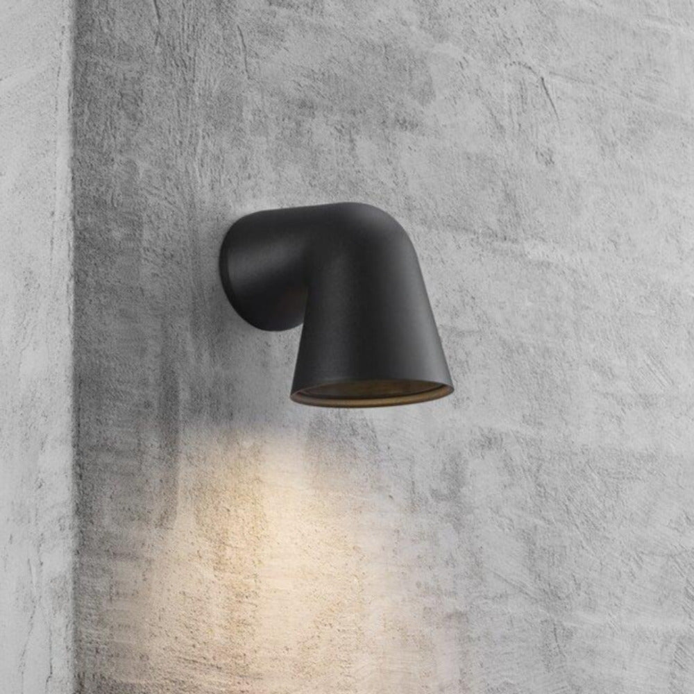 Buy Exterior Wall Lights Australia Front Single 1 Light Wall Light Black - 46801003