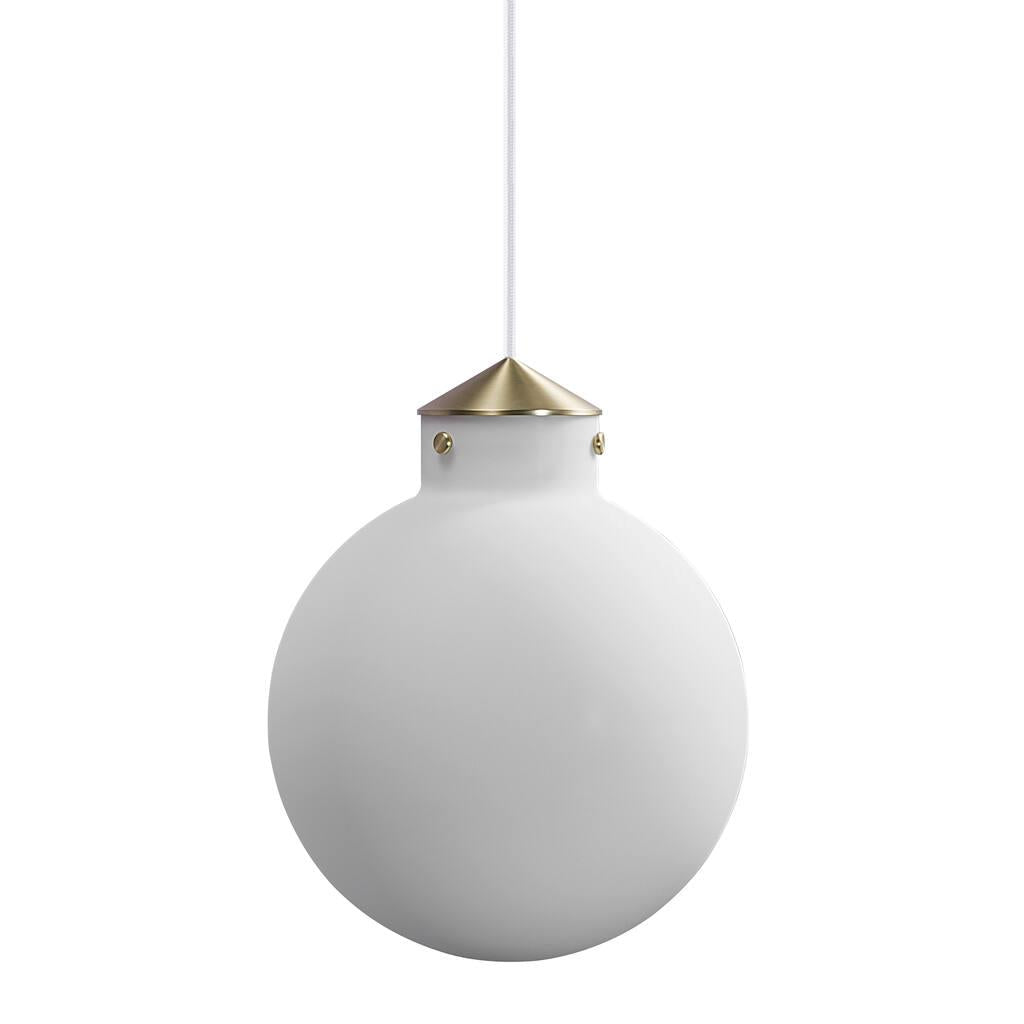 Buy Pendant Lights Australia Raito 30 Large Round Pendant Opal White - 48023001