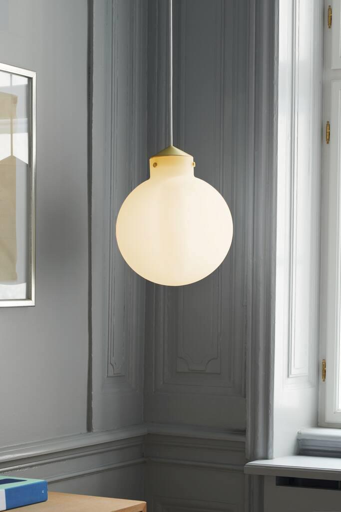 Buy Pendant Lights Australia Raito 30 Large Round Pendant Opal White - 48023001