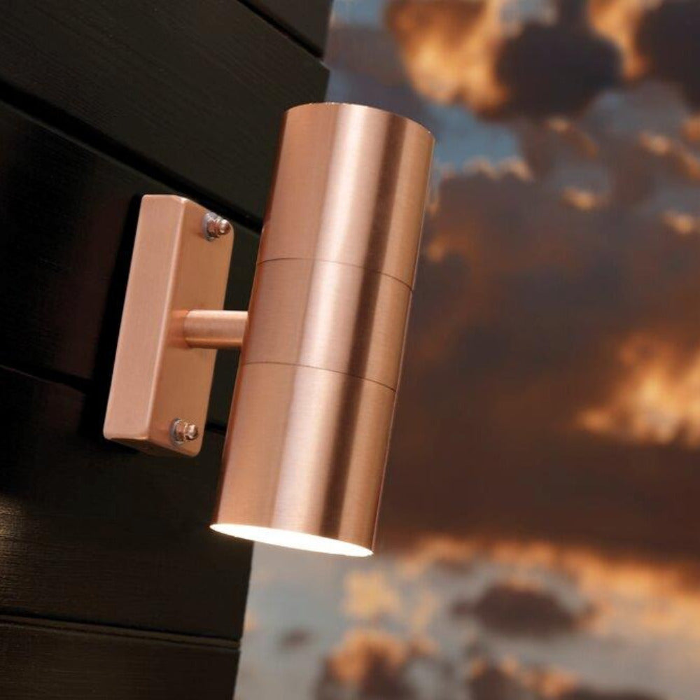 Tin Up/Down Wall Light Copper - 21279930