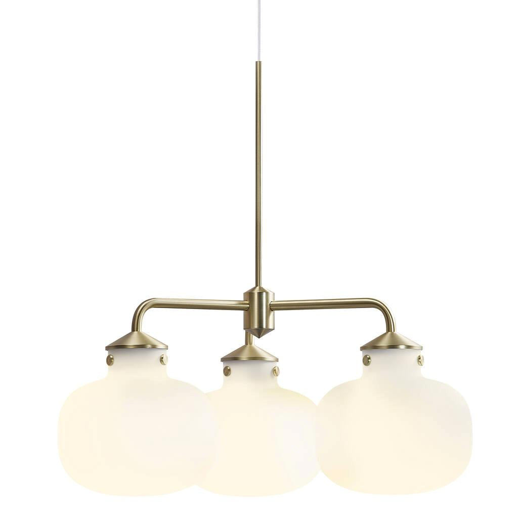 Buy Island Pendant Lights Australia Raito 3 Light Island Pendant Opal White - 48053001
