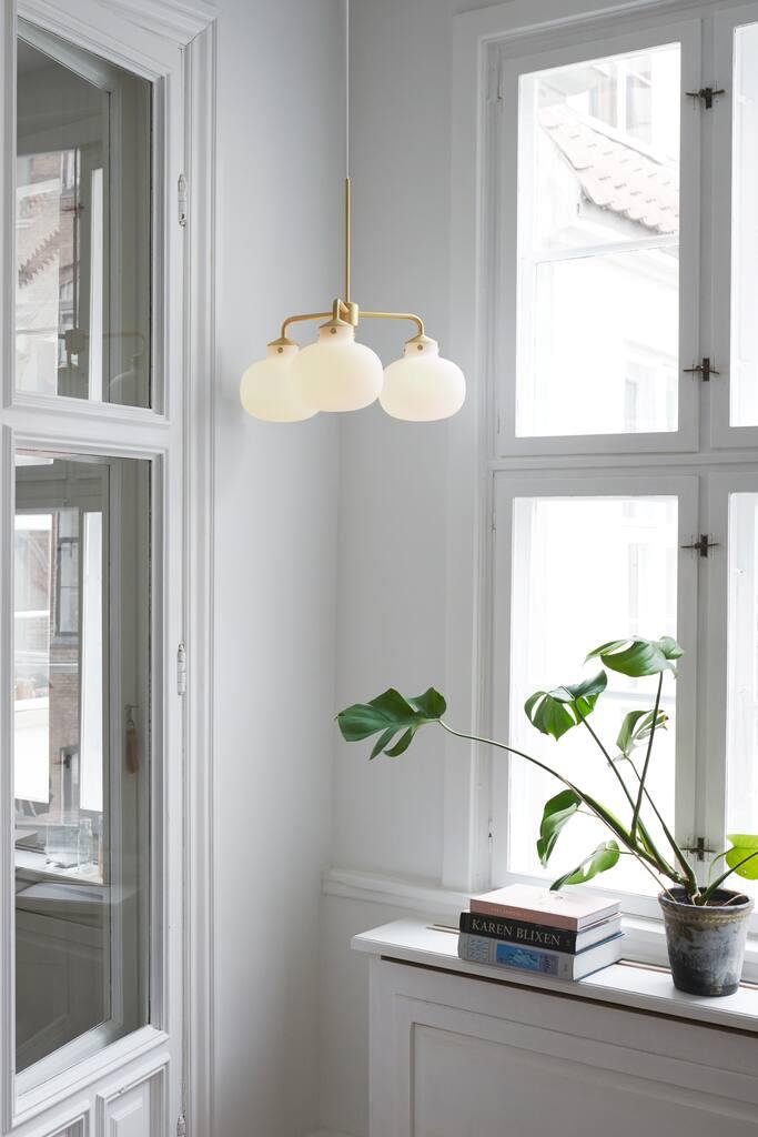 Buy Island Pendant Lights Australia Raito 3 Light Island Pendant Opal White - 48053001
