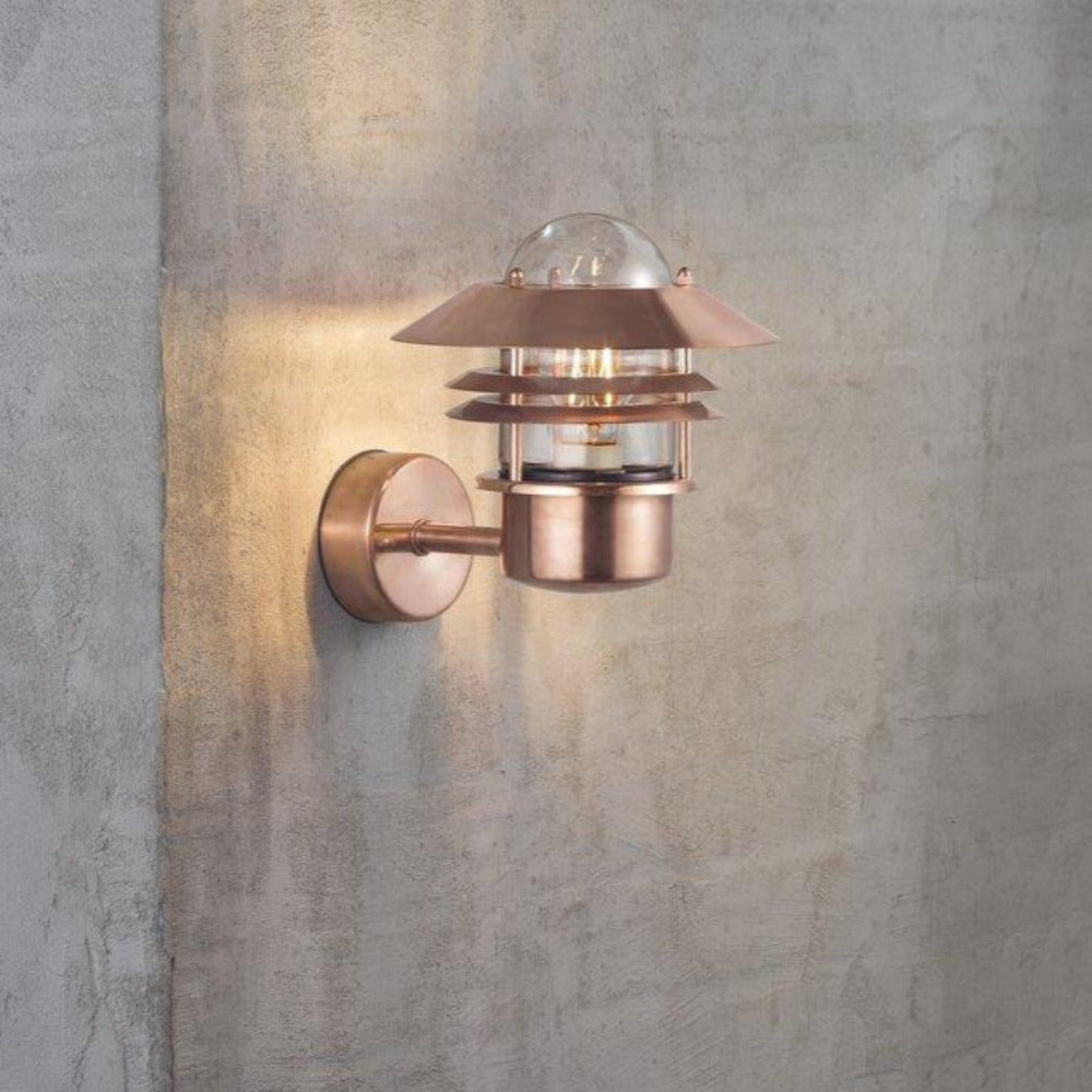 Blokhus 1 Light Wall Light Copper - 25011030