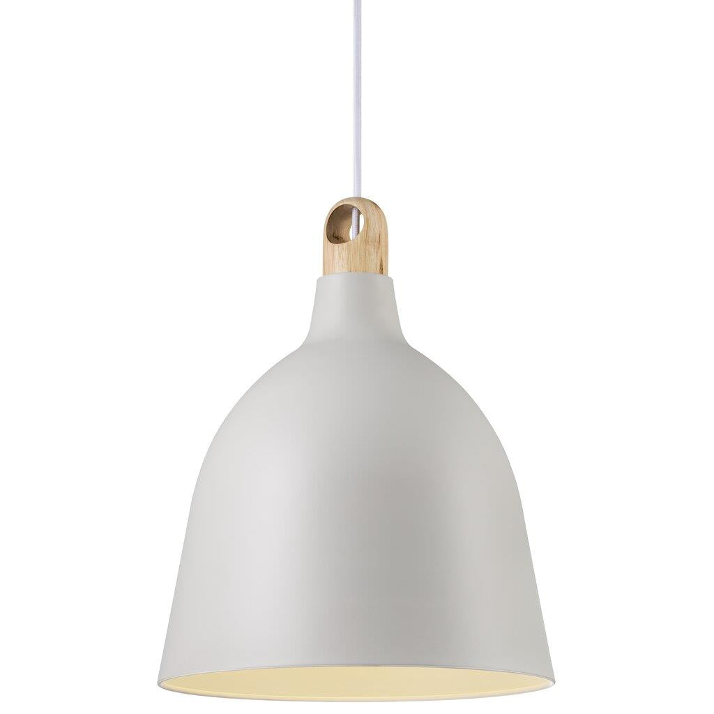 Buy Pendant Lights Australia Moku 29 1 Light Pendant White/Telegrey - 48123001