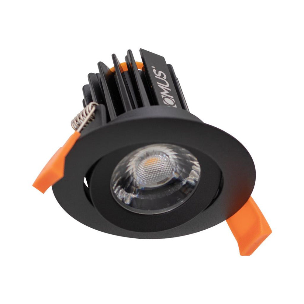 Buy Recessed LED Downlights Australia Cell Recessed LED Downlight W90mm 13W Black 5CCT - 21687