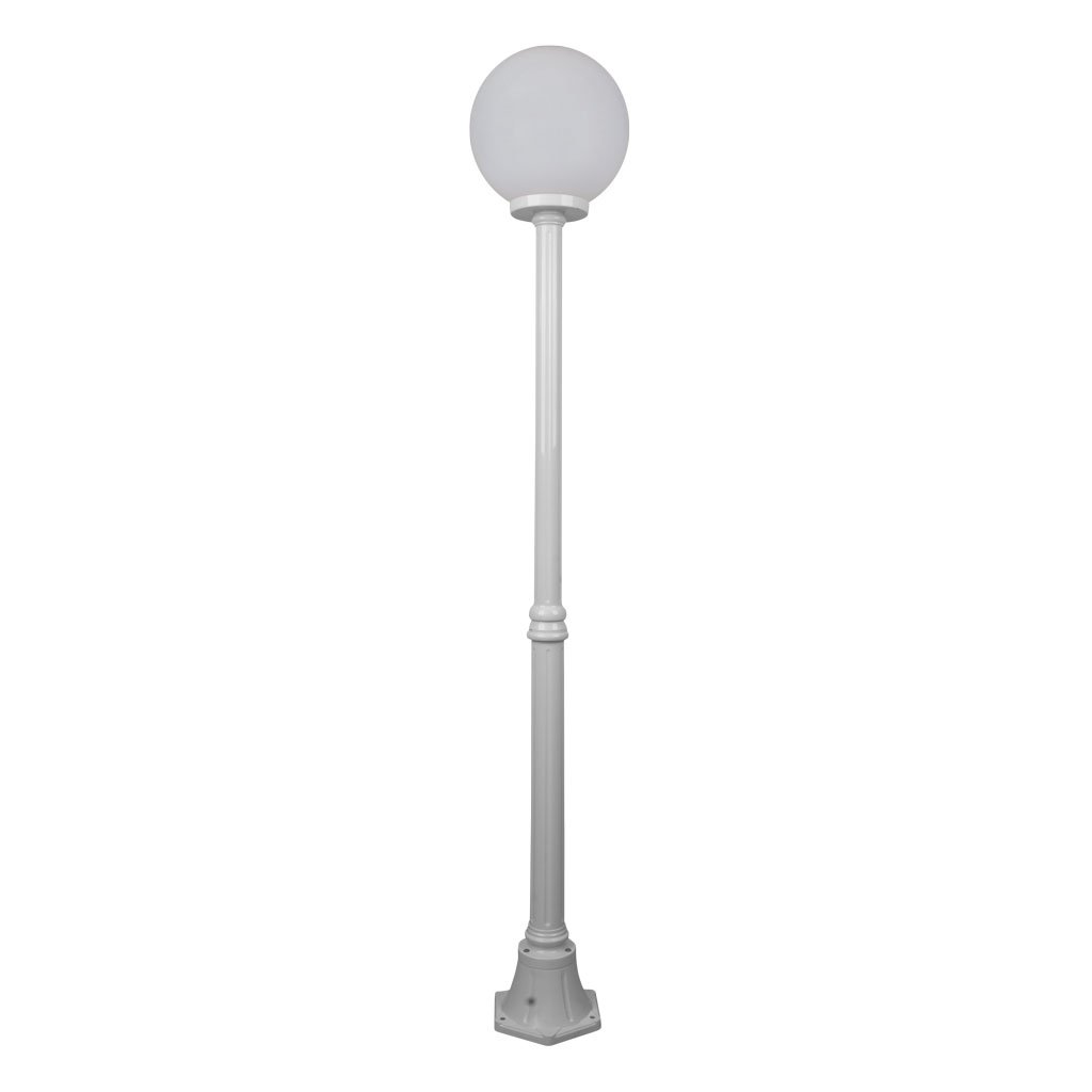 Buy Post Lights Australia Siena Post Light H1930mm W300mm White Aluminium - 15601