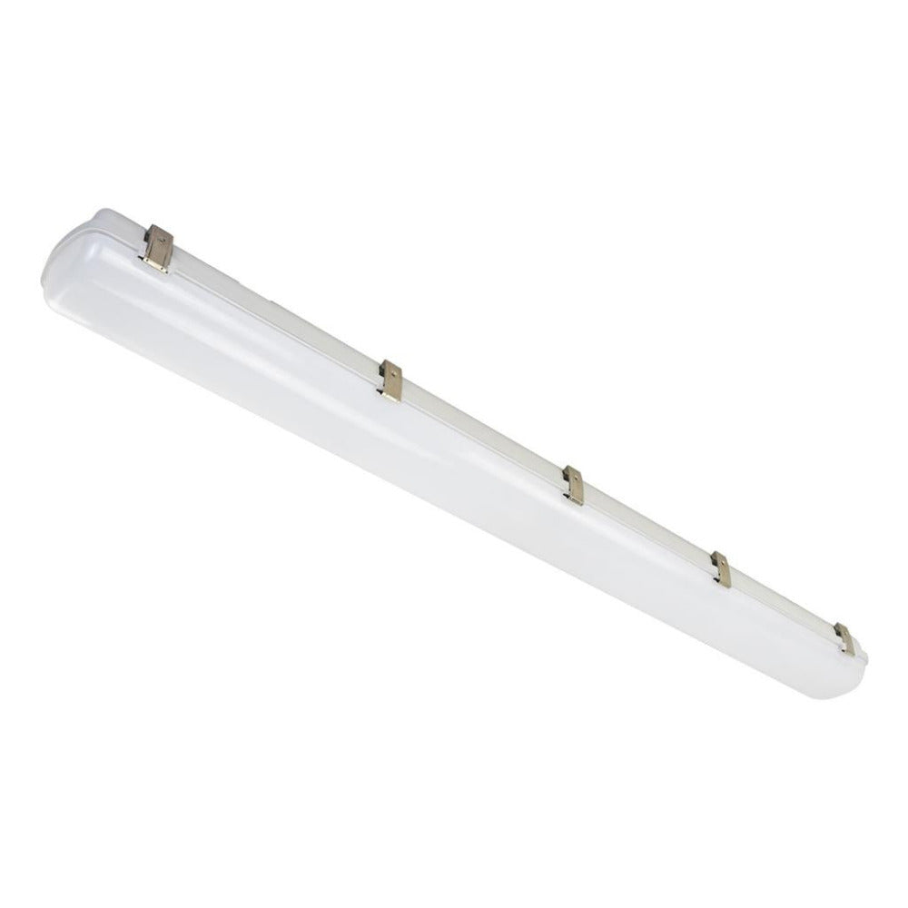 Hydro LED Batten Light L1263mm White Polycarbonate 3CCT - 66017