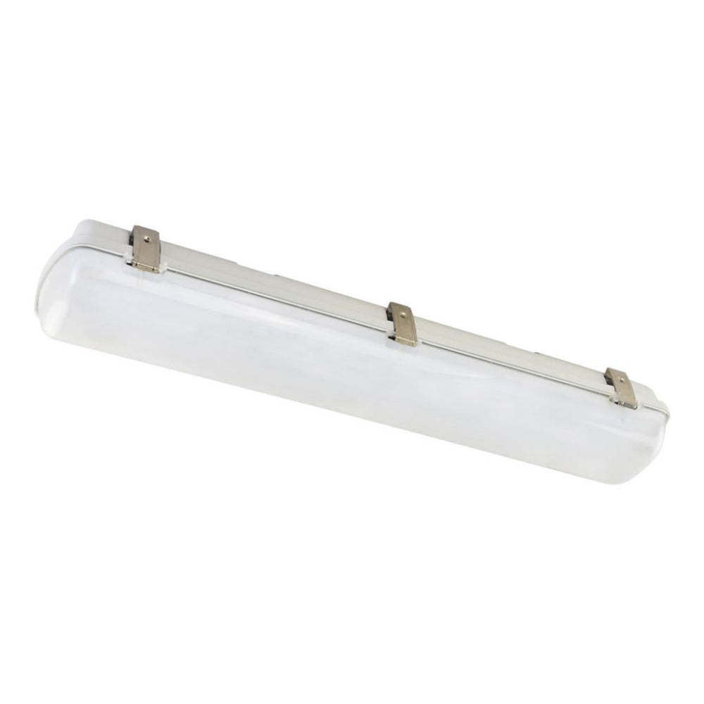 Hydro LED Batten Light L653mm White Polycarbonate 3CCT - 66012