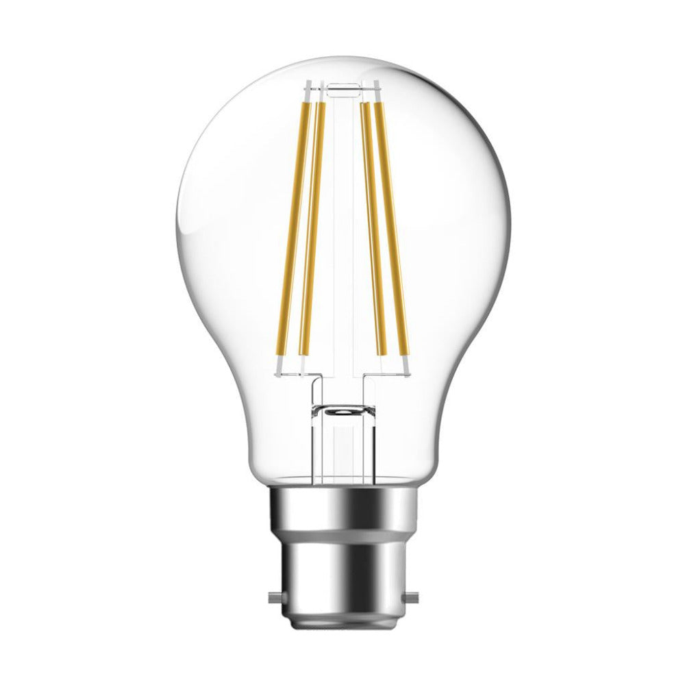 A60 LED Filament Globe BC 240V 8.6W Clear Glass 2700K - 65930