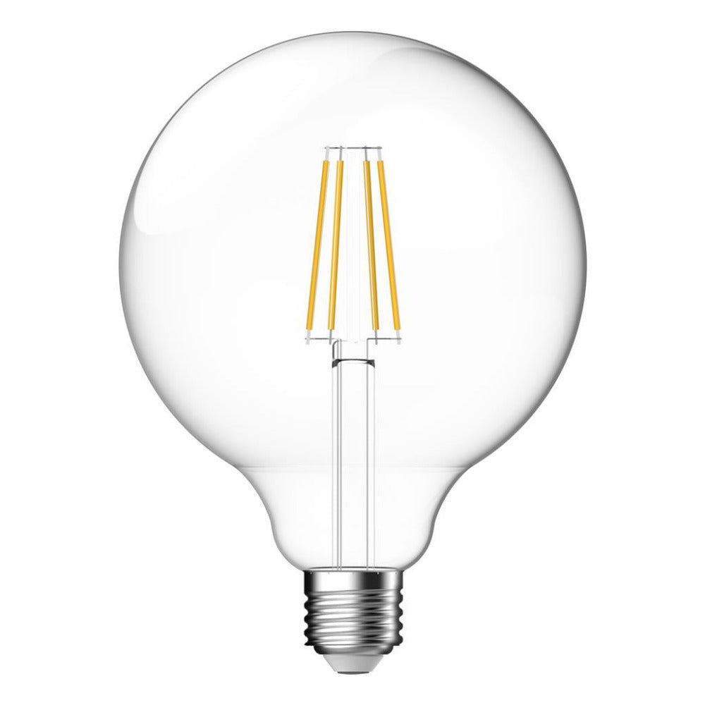 Buy LED Filament Globes Australia G120 LED Filament Globe ES 240V 8.5W Clear Glass 6500K - 65945