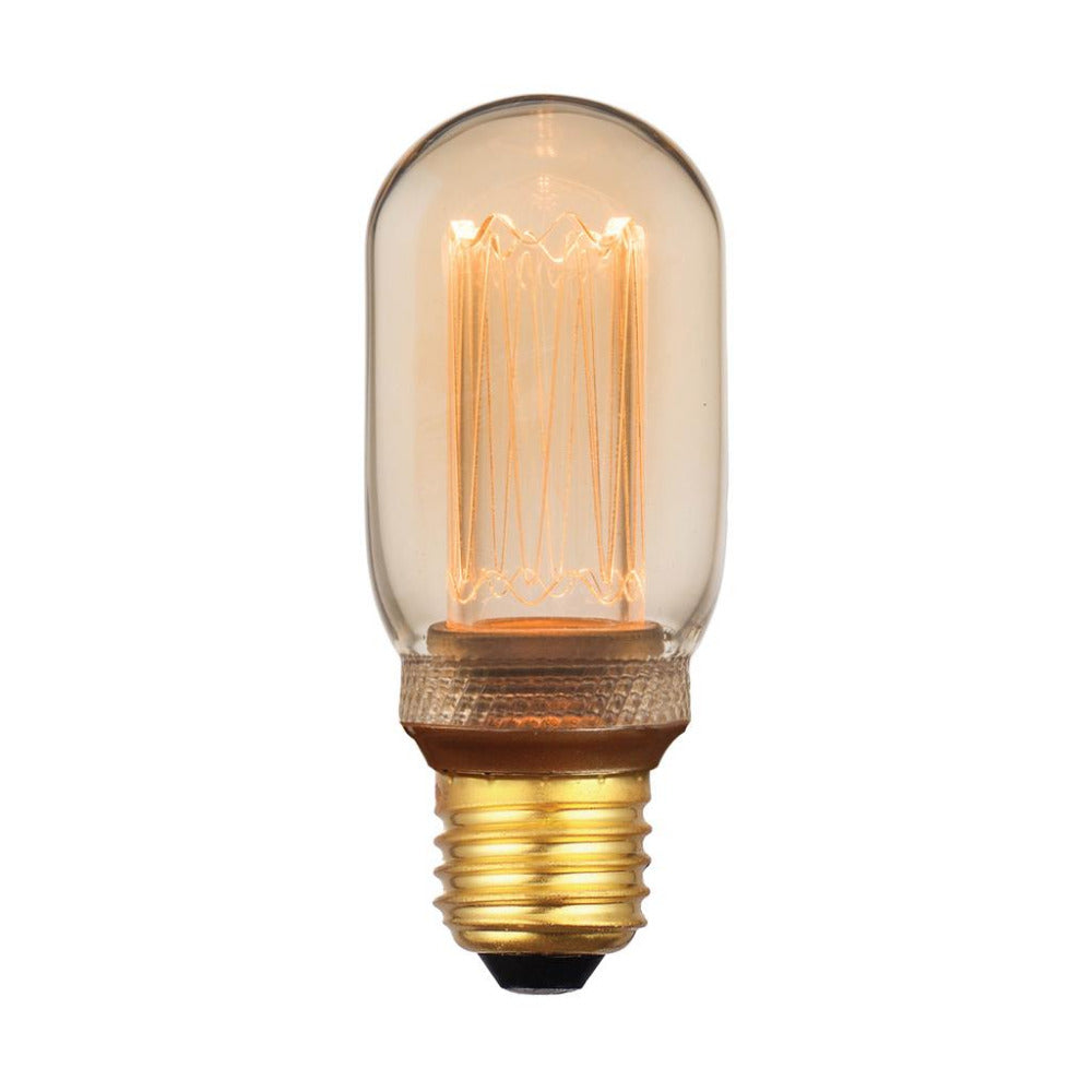 T45 Retro LED Filament Globe ES 240V 3.5W Amber 1800K - 65963