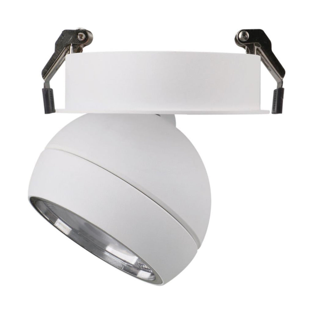 Buy Recessed LED Downlights Australia Moon Recessed LED Downlight Flood White 3CCT - 22805