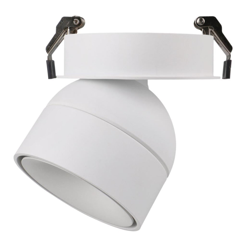 Buy Recessed LED Downlights Australia Moon Recessed LED Downlight Tube White 3CCT - 22811