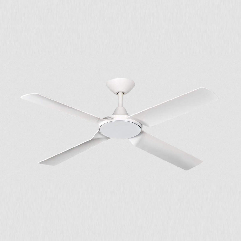 Buy DC Ceiling Fans Australia New Image V2 DC Ceiling Fan 52" White Polymer Blade - NI2101