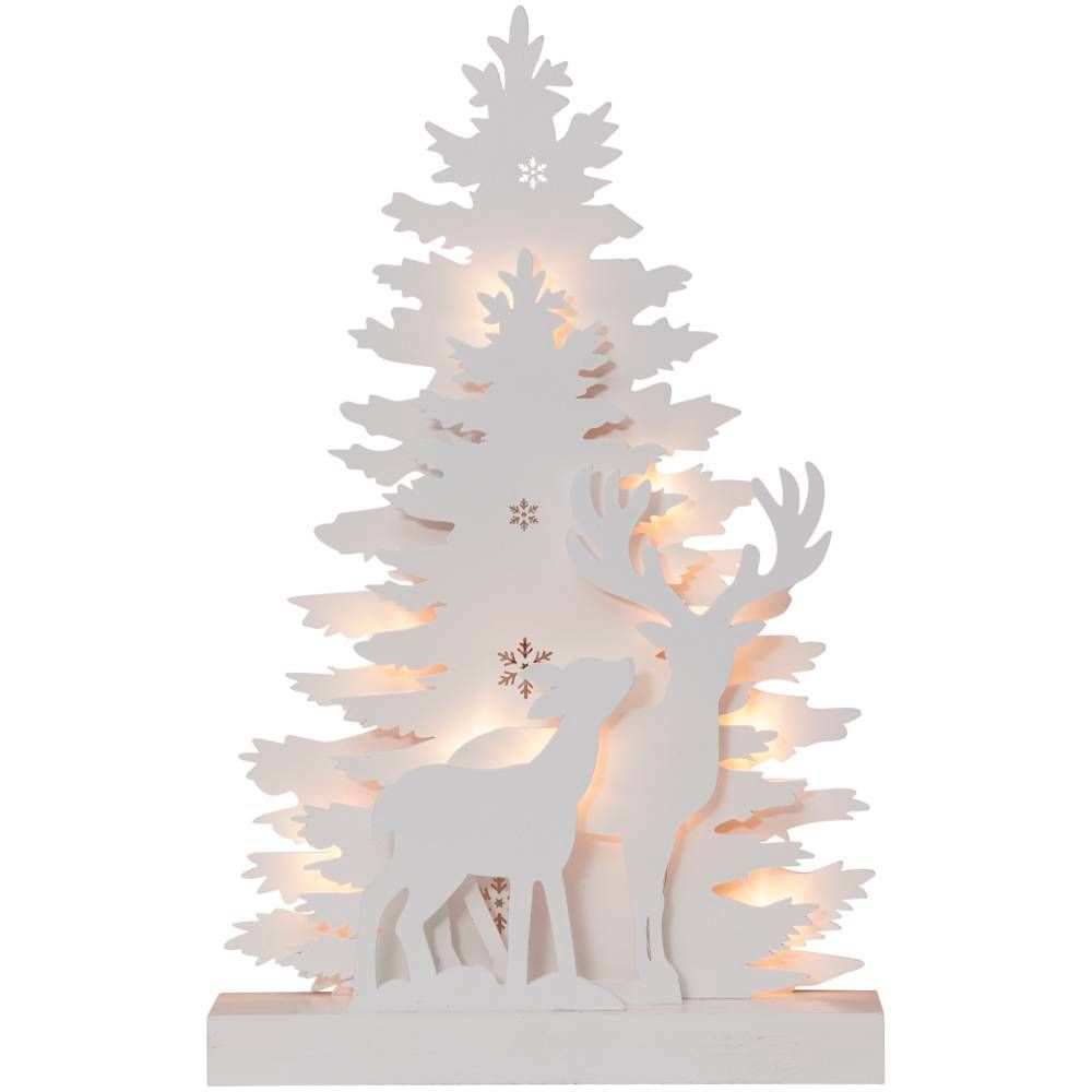 Buy Christmas Lights Australia XMAS Fauna Tree/Reindeer DEC White - 410417