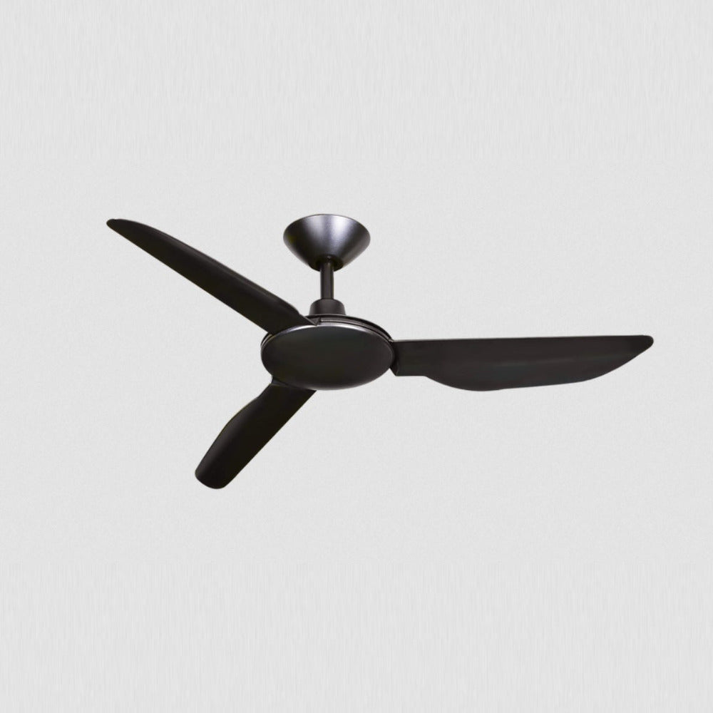 Buy DC Ceiling Fans Australia Polar V2 DC Ceiling Fan 48" Matt Black  Polymer Blade - P3B2572