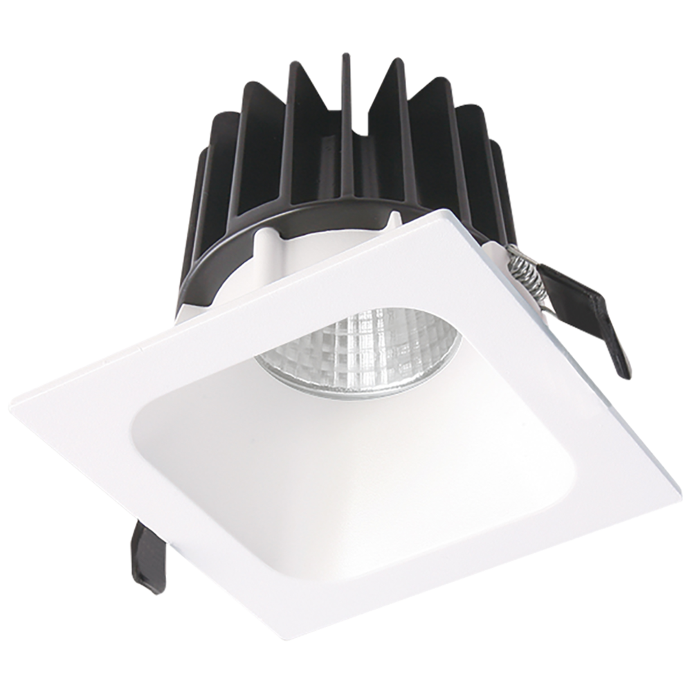 BENTO S9691/110 Square Dimmable LED Downlight White 13W 4000K - S9691/110/15CW