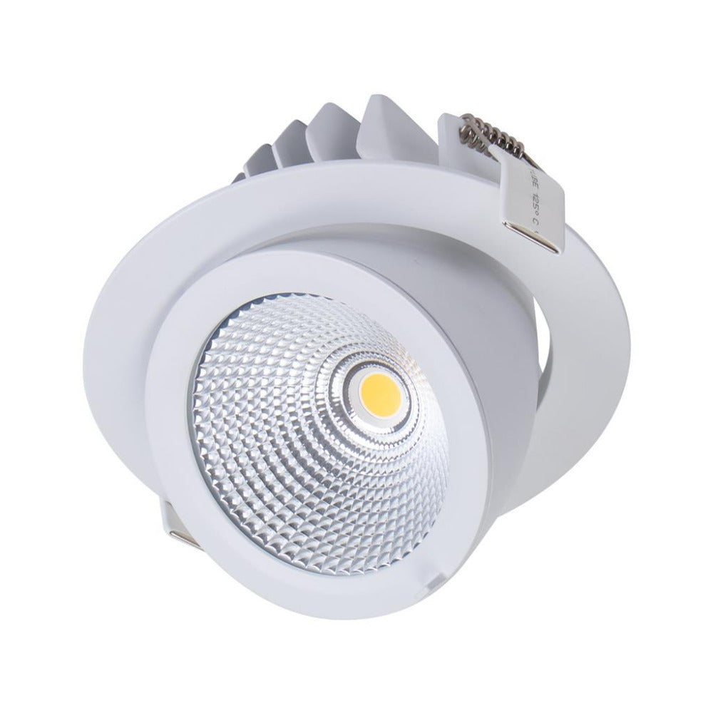 Scoop Recessed LED Downlight 25W White Aluminium 3CCT / DALI - 20473
