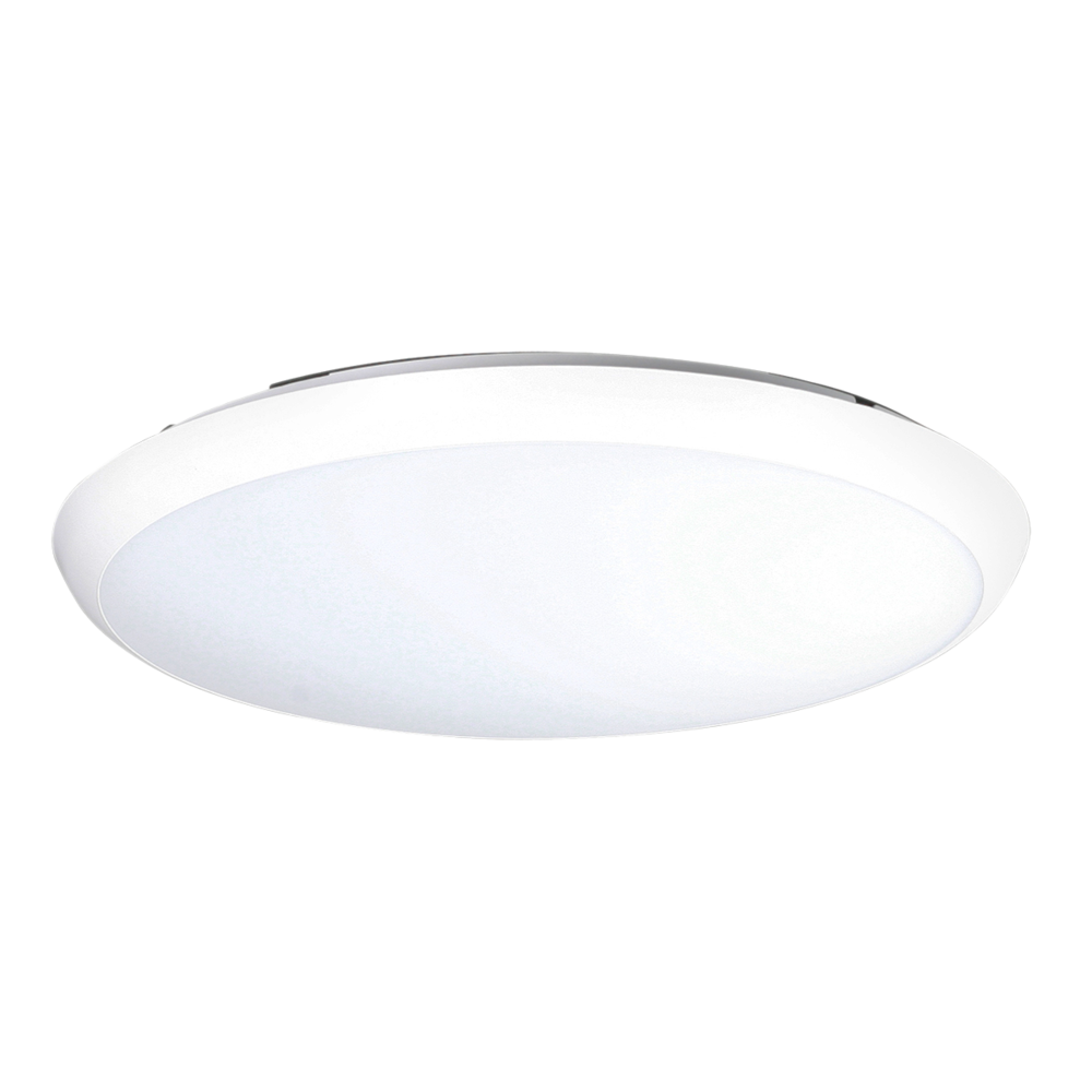 DISC SL2105TC Dimmable LED Oyster 30W TRI Colour IP54 - SL2105/40TC