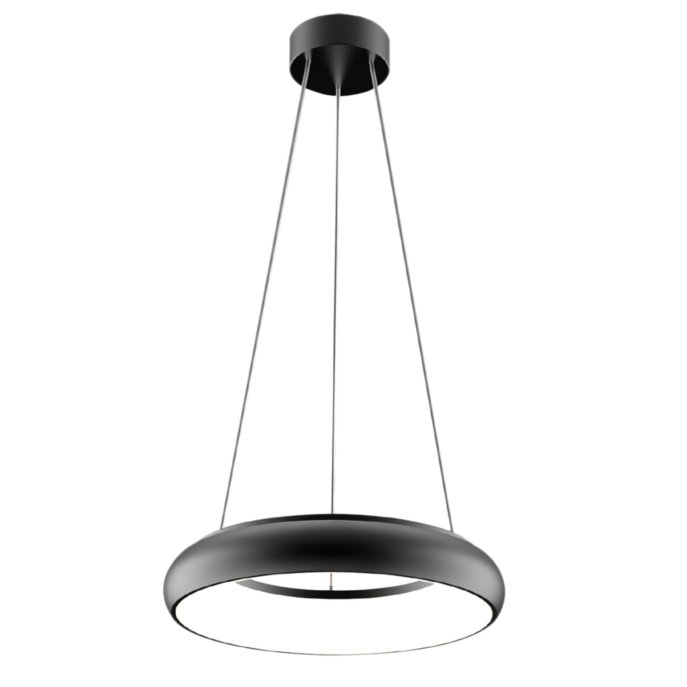 HALO SO3000 Dimmable Architectural LED Pendant Light Black 35W 4000K - SPL3000/40CW