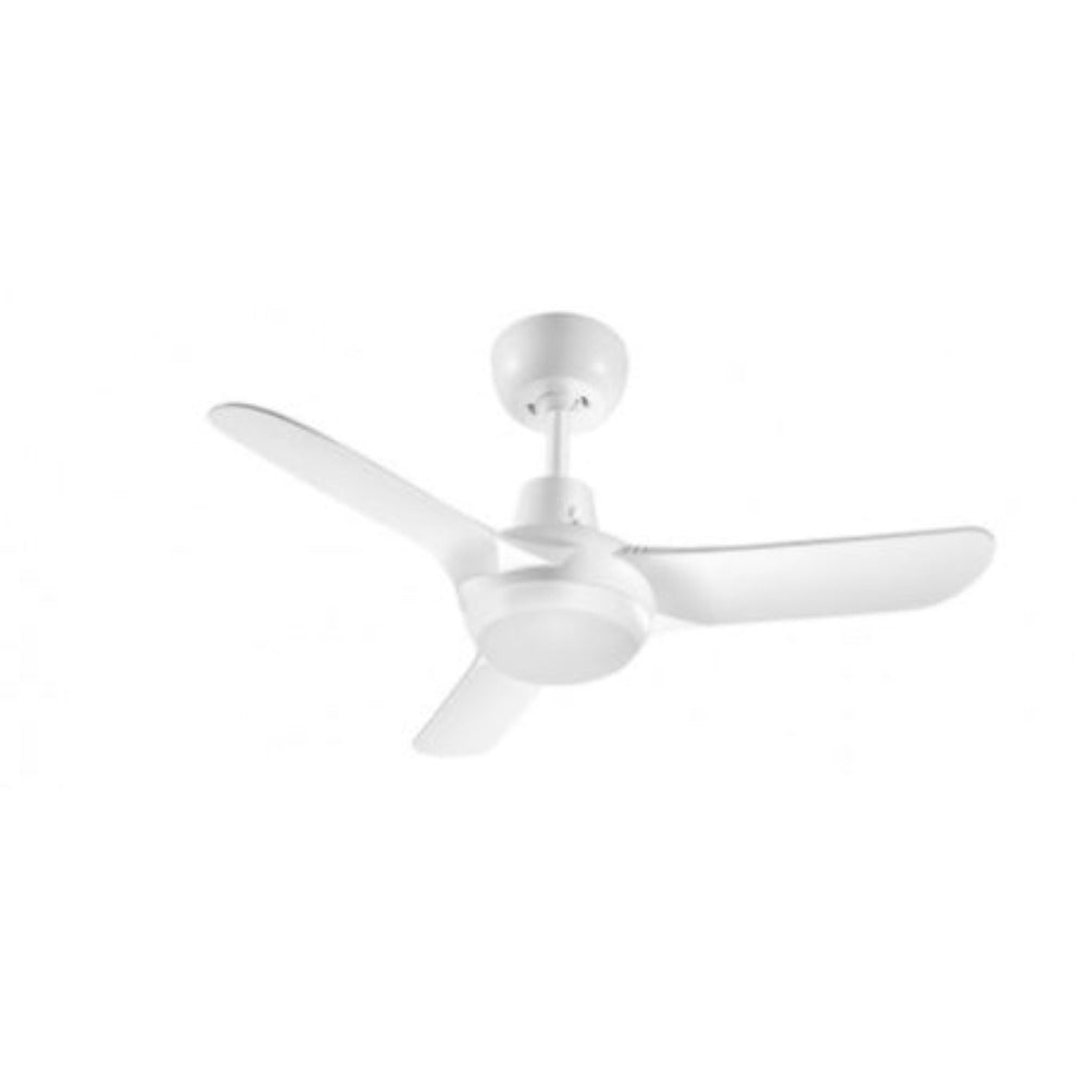SPYDA AC Ceiling Fan 36" Satin White with LED - SPY903WH-L