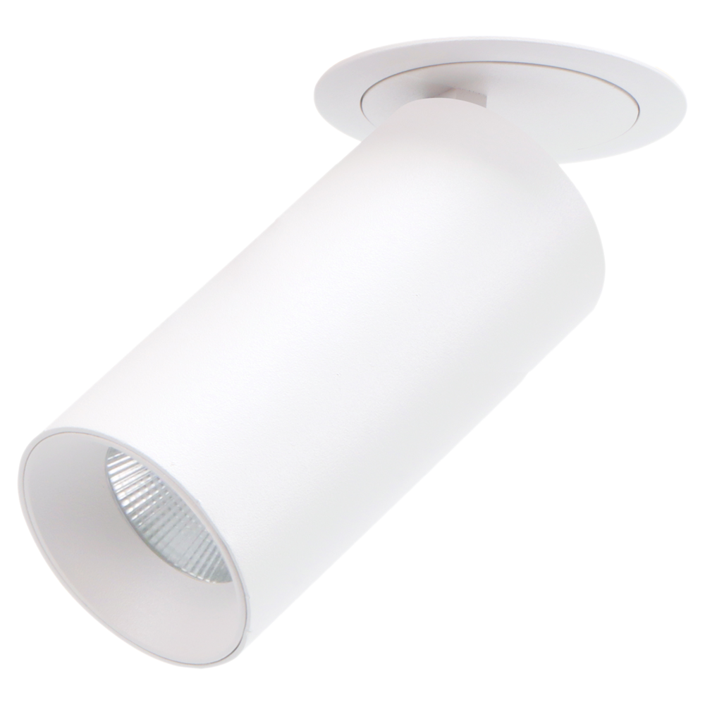 Unitrek LED Spotlight White Polyamide TRI Colour - SRC9017TC/WH