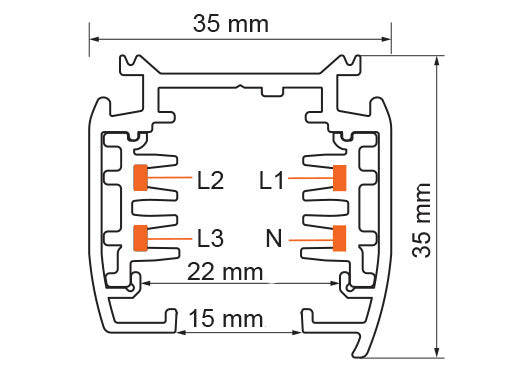 Buy Three Circuit Tracks & Accessories Australia STR Three Circuit Track 1 Meter Black