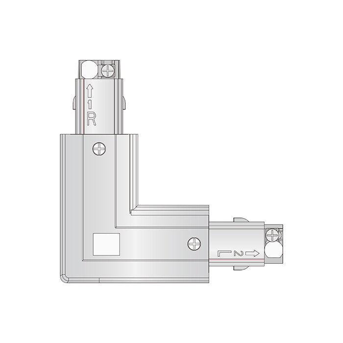 Buy Three Circuit Tracks & Accessories Australia STR L-Shaped Connector For Three Circuit Track Black