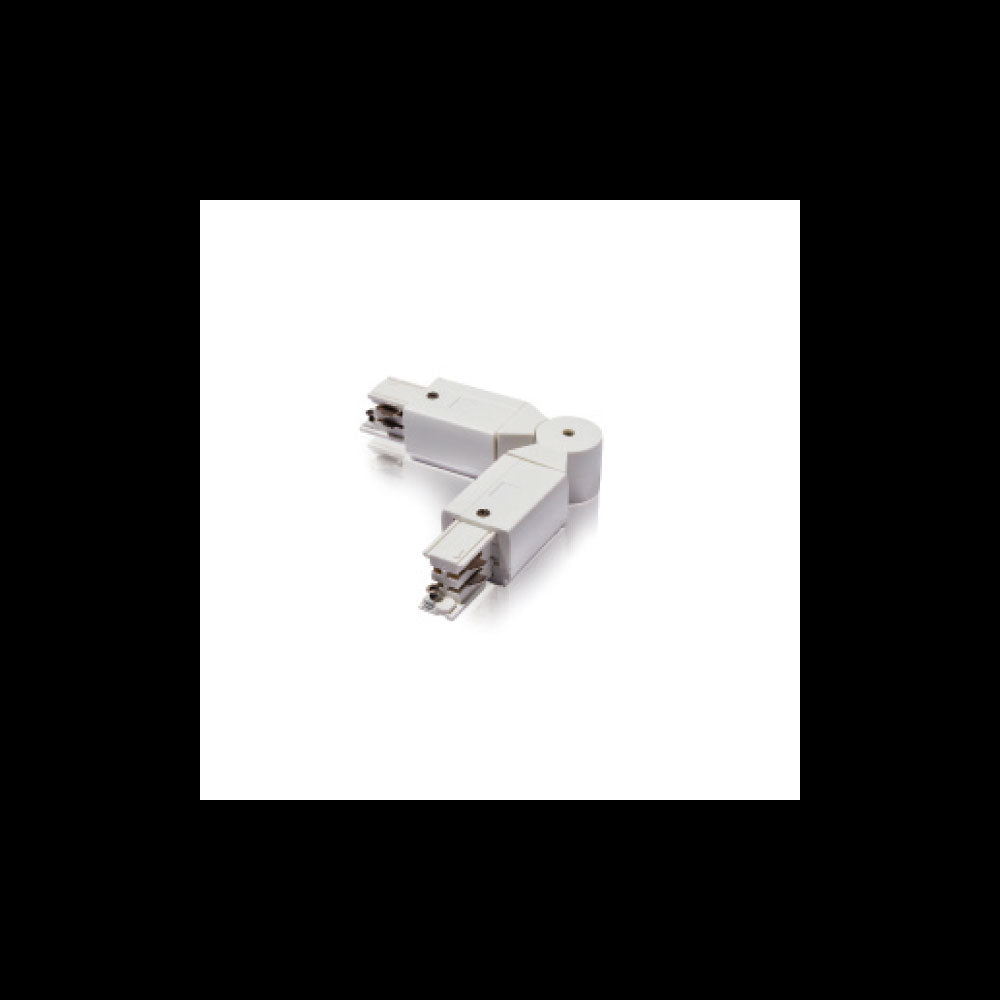 STR Adjustable Connector For Three Circuit Track White