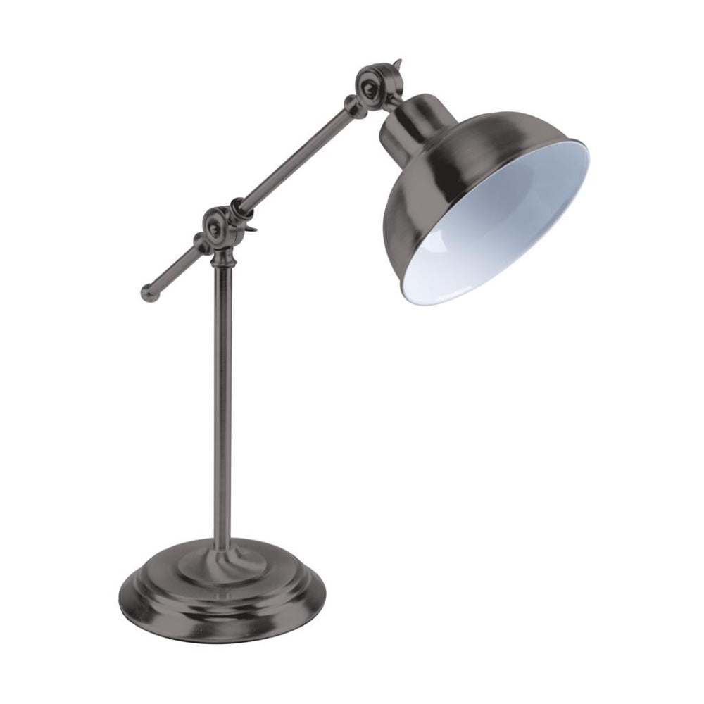 Buy Desk Lamps Australia Tinley Desk Lamp Antique Chrome Metal - 22526