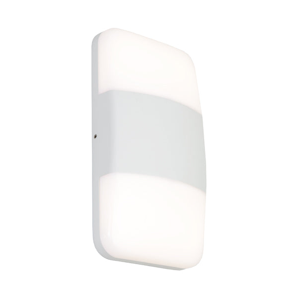 Buy Exterior Wall Lights Australia Umina 2 Light Tri Colour LED Exterior Wall Light White - UMIN2EWHT